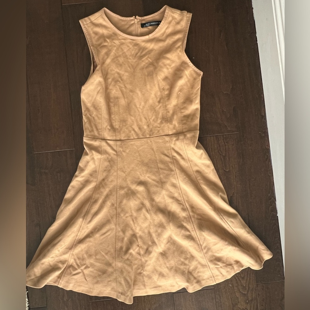 Zara Tan Mini Dress